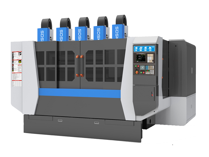 5-axis drilling and tapping machine series with tool magazine 5-axis drilling and tapping machine series with tool magazine