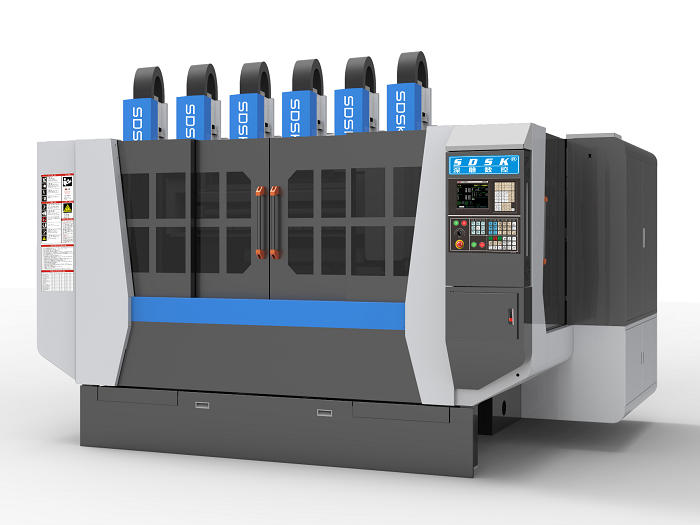 6-axis drilling and tapping machine series with tool magazine 6-axis drilling and tapping machine series with tool magazine