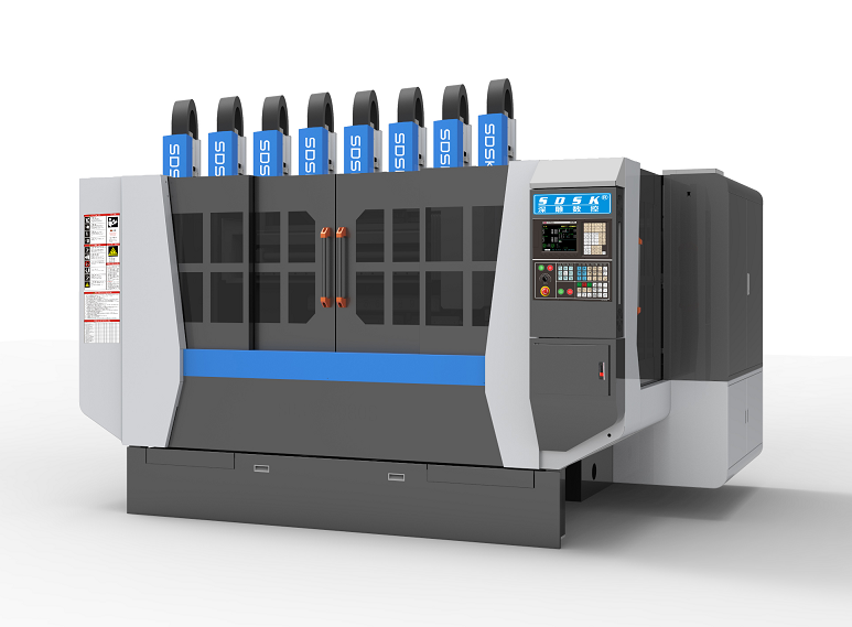 8-axis drilling and tapping machine series with tool magazine 8-axis drilling and tapping machine series with tool magazine
