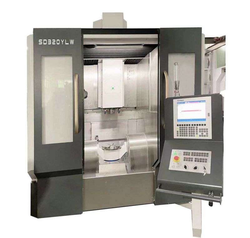 五軸五聯(lián)動數(shù)控機床-SD320YLW-HSK40E 五軸五聯(lián)動數(shù)控機床-SD320YLW-HSK40E