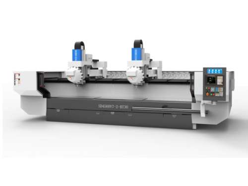 Double head and double channel profile machining center SD-V7-2-BT30 Double head and double channel profile machining center SD-V7-2-BT30